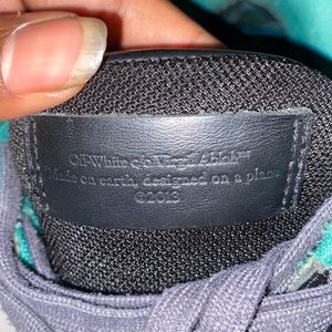 Off White “out of office” virgil abloh edition tea/black